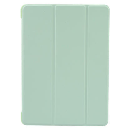 For iPad 9.7 2018 & 2017 / Air / Air2 GEBEI 3-folding Holder Shockproof Flip Leather Tablet Case(Green) - iPad 9.7 (2018) & (2017) Cases by GEBEI | Online Shopping UK | buy2fix