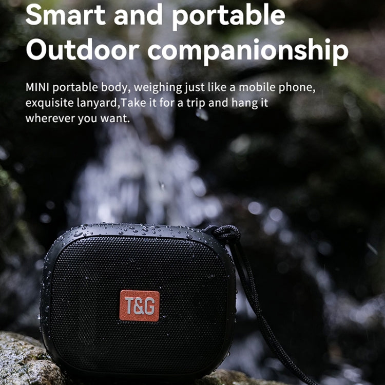 T&G TG-394 Outdoor TWS Wireless Bluetooth IPX7 Waterproof Speaker(Black) - Mini Speaker by T&G | Online Shopping UK | buy2fix