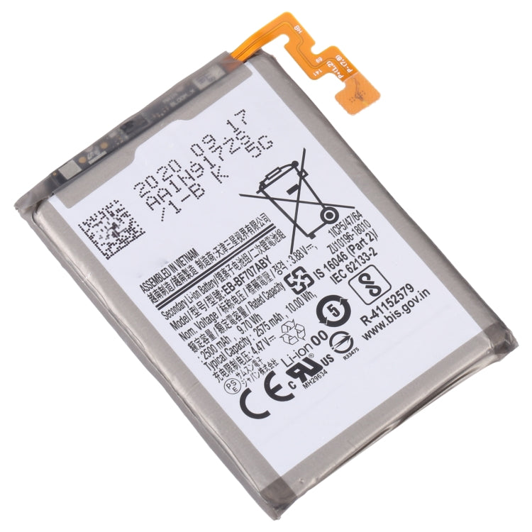 EB-BF707ABY 2575mAh Battery Replacement For Samsung Galaxy Z Flip 5G - For Samsung by buy2fix | Online Shopping UK | buy2fix