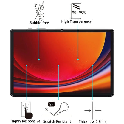 For Samsung Galaxy Tab S9 / Tab S9 FE 25pcs 9H 0.3mm Explosion-proof Tempered Glass Film - Tab S9 Tempered Glass by buy2fix | Online Shopping UK | buy2fix