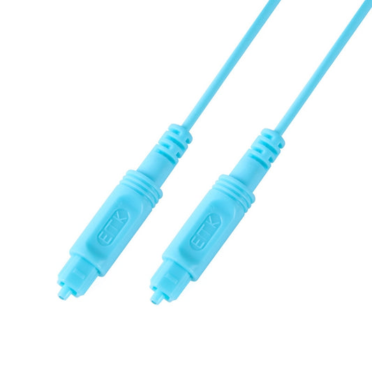 10m EMK OD2.2mm Digital Audio Optical Fiber Cable Plastic Speaker Balance Cable(Sky Blue) - Audio Optical Cables by EMK | Online Shopping UK | buy2fix