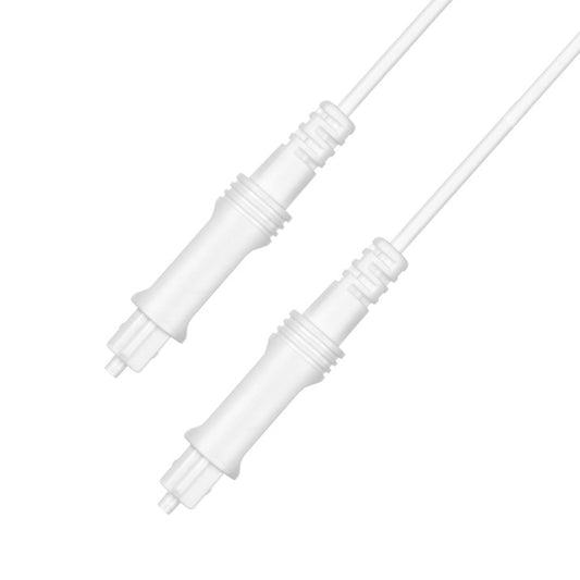 10m EMK OD2.2mm Digital Audio Optical Fiber Cable Plastic Speaker Balance Cable(White) - Audio Optical Cables by EMK | Online Shopping UK | buy2fix