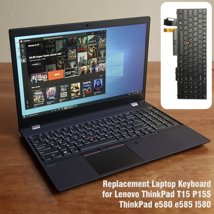 For Lenovo ThinkPad T15 / P15S US Version Keyboard - Replacement Keyboards by buy2fix | Online Shopping UK | buy2fix