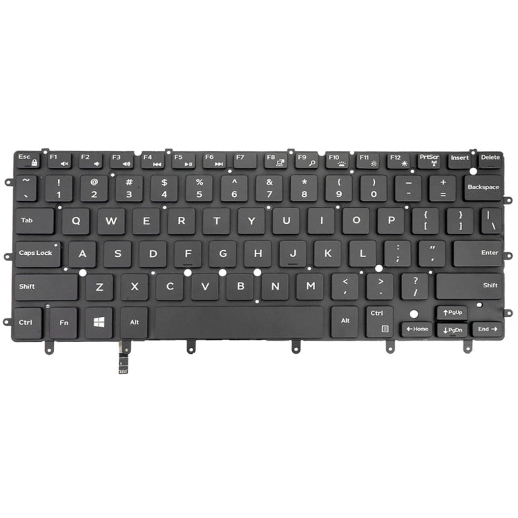 For Dell XPS 13 9343 13 9350 9360 US Version Backlight Laptop Keyboard(Black) - Dell Spare Parts by buy2fix | Online Shopping UK | buy2fix