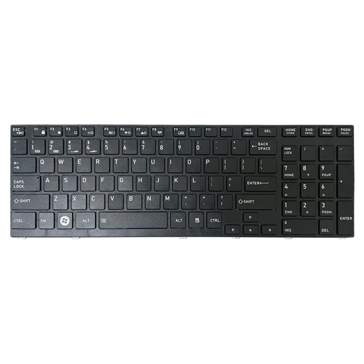 For TOSHIBA A660 / A665 Laptop Keyboard with Frame - Replacement Keyboards by buy2fix | Online Shopping UK | buy2fix