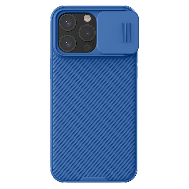 For iPhone 15 Pro Max NILLKIN CamShield Pro PC Phone Case(Blue) - iPhone 15 Pro Max Cases by NILLKIN | Online Shopping UK | buy2fix