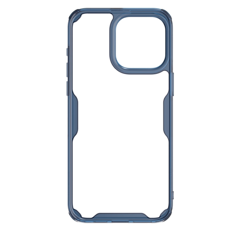 For iPhone 15 Pro Max NILLKIN Ultra Clear PC + TPU Phone Case(Blue) - iPhone 15 Pro Max Cases by NILLKIN | Online Shopping UK | buy2fix