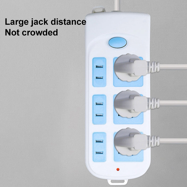 Anti-electric Shock Desk Power Strip Socket 4-position 3m, CN Plug - Extension Socket by buy2fix | Online Shopping UK | buy2fix
