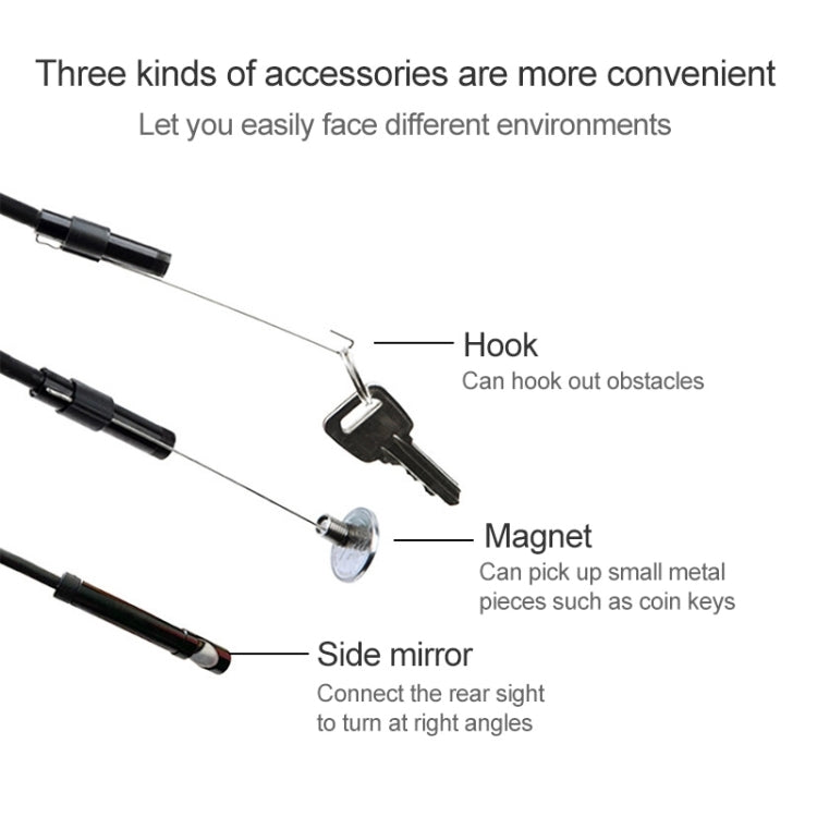 AN97 Waterproof Micro USB Endoscope Snake Tube Inspection Camera for Parts of OTG Function Android Mobile Phone, with 6 LEDs, Lens Diameter:5.5mm(Length: 3.5m) - Consumer Electronics by buy2fix | Online Shopping UK | buy2fix