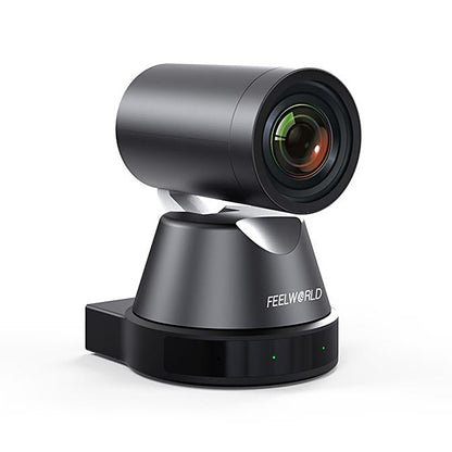 FEELWORLD 4K12X 4K PTZ Camera 12X Optical Zoom AI Tracking HDMI USB IP Remote Control(EU Plug) - HD Camera by FEELWORLD | Online Shopping UK | buy2fix