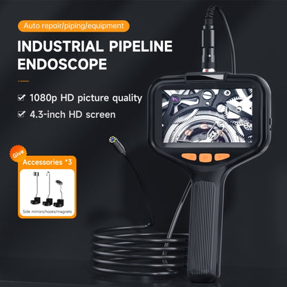 P200 8mm Front Lenses Detachable Industrial Pipeline Endoscope with 4.3 inch Screen, Spec:5m Tube -  by buy2fix | Online Shopping UK | buy2fix