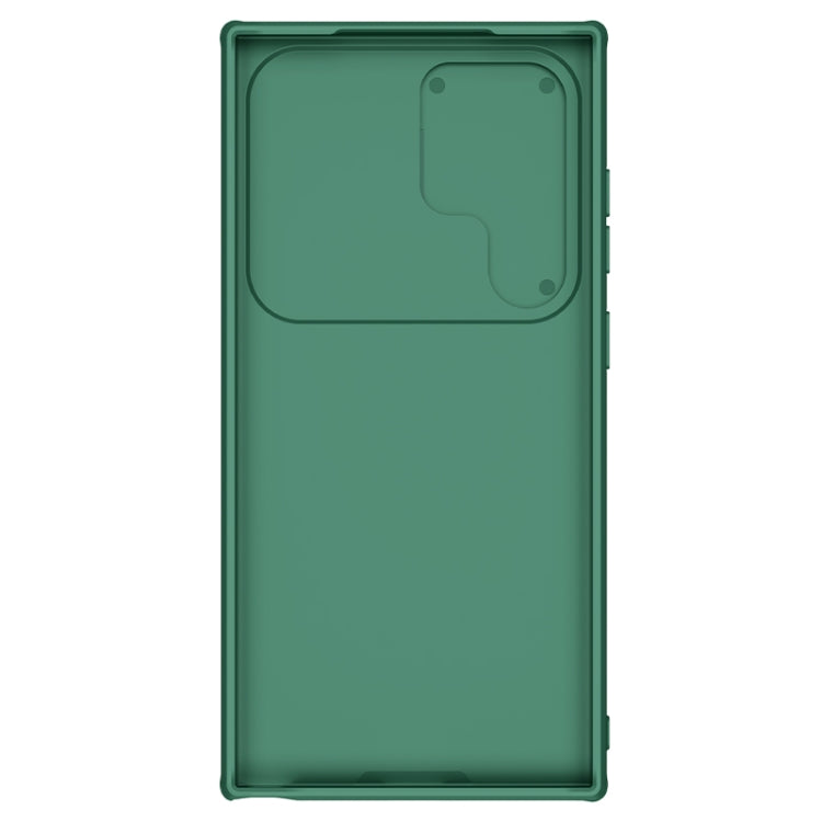 For Samsung Galaxy S24 Ultra 5G NILLKIN Black Mirror Pro Series Camshield PC Phone Case(Green) - Galaxy S24 Ultra 5G Cases by NILLKIN | Online Shopping UK | buy2fix