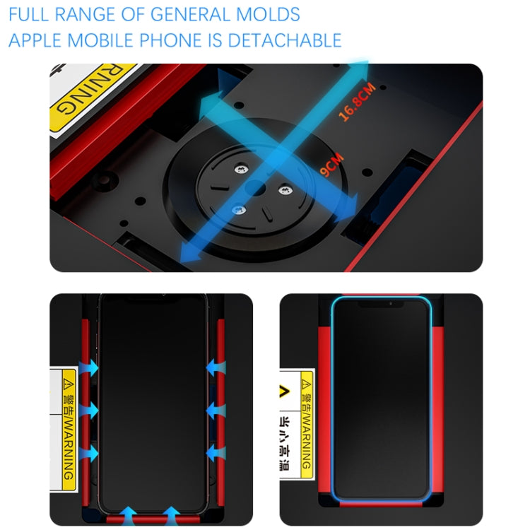 TBK 288M Automatic Screen Disassembly Machine Built-in Vacuum Pump, UK Plug - Separation Equipment by TBK | Online Shopping UK | buy2fix