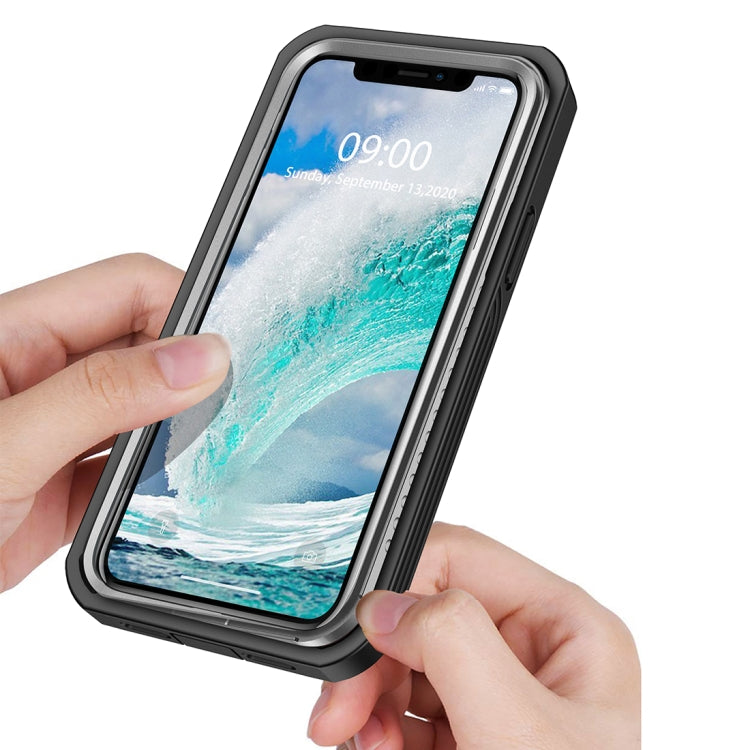 For iPhone 12 / 12 Pro RedPepper Shockproof Dust-proof Life Waterproof Phone Case(Transparent) - iPhone 12 / 12 Pro Cases by RedPepper | Online Shopping UK | buy2fix