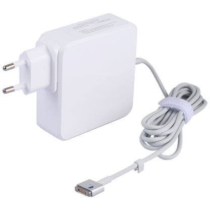 85W AC Power Adapter Portable Charger with 1.8m Charging Cable, EU Plug(White) - USB Charger by buy2fix | Online Shopping UK | buy2fix