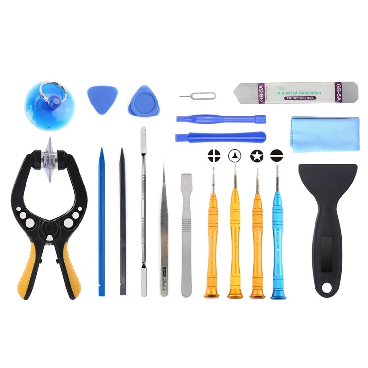 JF-8131 19 in 1 Metal + Plastic Disassemble Repair Tool Kit - Tool Kits by JIAFA | Online Shopping UK | buy2fix