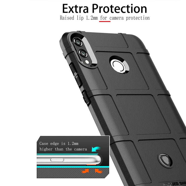 Shockproof Protector Cover Full Coverage Silicone Case for Huawei Honor 8X (Army Green) - Mobile Accessories by buy2fix | Online Shopping UK | buy2fix