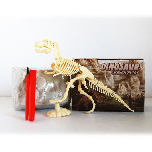Assembled Tyrannosaurus Skeleton Archaeological Excavation Toys Simulation Fossil Model Manual Toys - DIY Developmental Toys by buy2fix | Online Shopping UK | buy2fix