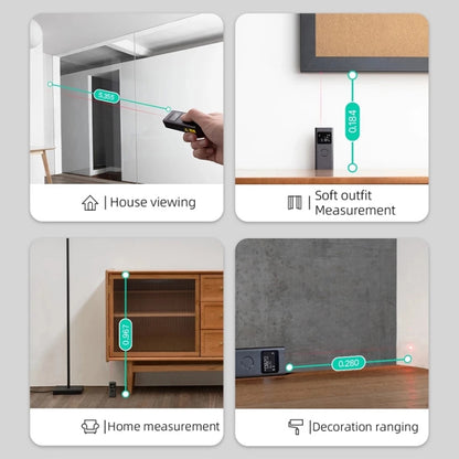 Original Xiaomi Mijia LCD Display Smart Laser Rangefinder Range Finder - Laser Rangefinder by Xiaomi | Online Shopping UK | buy2fix