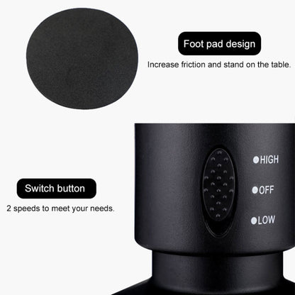 Tower Type USB Electric Fan Leafless Air-conditioning Fan(Black) - Consumer Electronics by buy2fix | Online Shopping UK | buy2fix