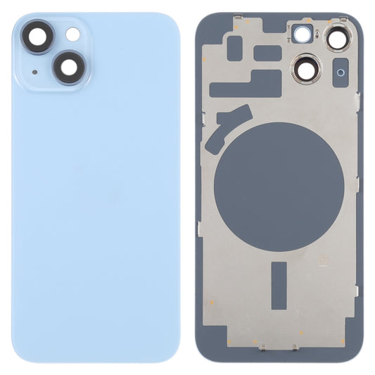 For iPhone 14 Plus Back Housing Cover with Camera Lens(Blue) - Repair & Spare Parts by buy2fix | Online Shopping UK | buy2fix