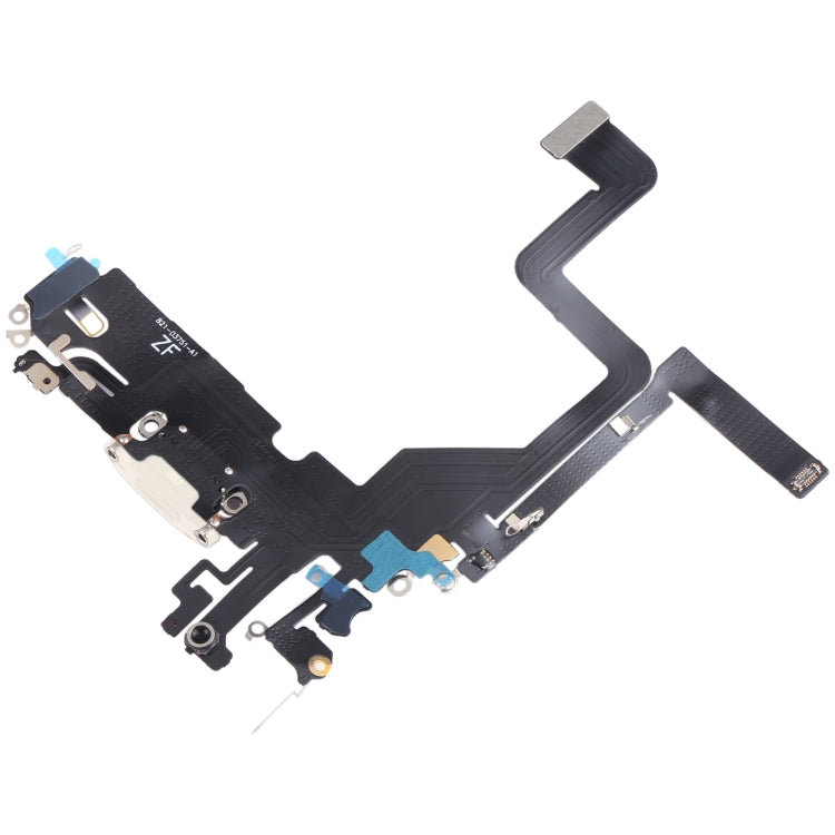 For iPhone 14 Pro Charging Port Flex Cable (White) -  by buy2fix | Online Shopping UK | buy2fix