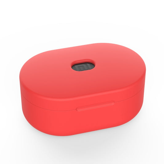 Silicone Charging Box Protective Case for Xiaomi Redmi AirDots / AirDots S / AirDots 2(Red) - Xiaomi Earphone Case by buy2fix | Online Shopping UK | buy2fix