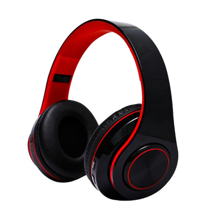 B39 Wireless Bluetooth V5.0 Headset (Black Red) - Headset & Headphone by buy2fix | Online Shopping UK | buy2fix