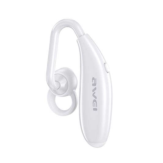 awei N5 Binaural Wireless Bluetooth 5.0 Headset (White) - Bluetooth Earphone by awei | Online Shopping UK | buy2fix