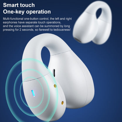 WEKOME VA12 Clip Ear Wireless Bluetooth Earphone (White) - Bluetooth Earphone by WK | Online Shopping UK | buy2fix