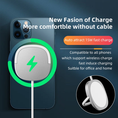 Y3 15W Ultra-thin MagSafe Magnetic Wireless Charger (Black) - Wireless Charger by buy2fix | Online Shopping UK | buy2fix