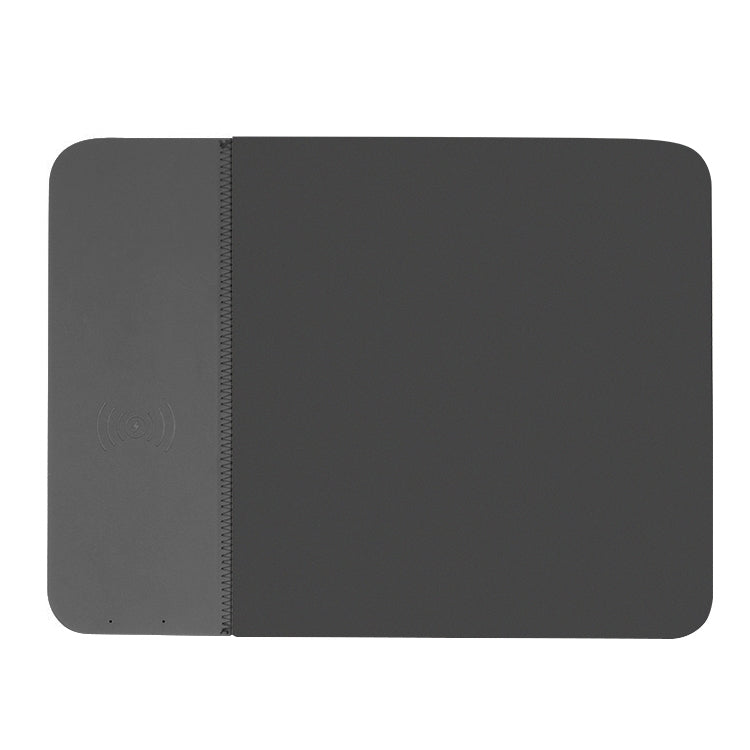 OJD-36 QI Standard 10W Lighting Wireless Charger Rubber Mouse Pad, Size: 26.2 x 19.8 x 0.65cm (Black) - Apple Accessories by buy2fix | Online Shopping UK | buy2fix