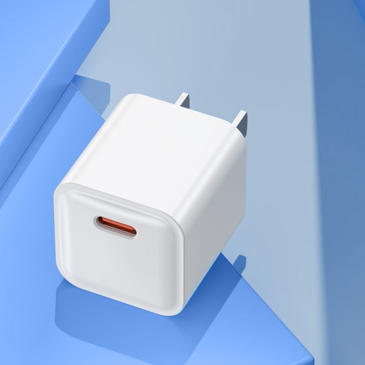 ROCK T69 PD 20W Mini Travel Charger Power Adapter, CN Plug(White) - Apple Accessories by ROCK | Online Shopping UK | buy2fix