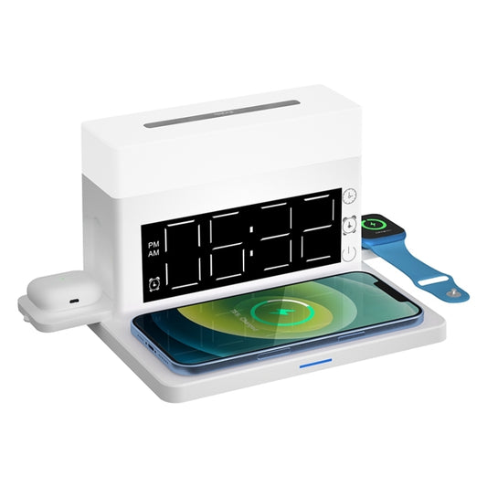 N65 6 in 1 Multifunctional Wireless Charger (White) - Apple Accessories by buy2fix | Online Shopping UK | buy2fix