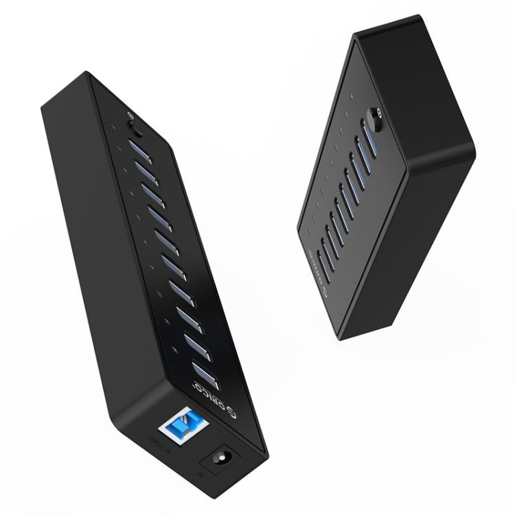 ORICO P10-U3-V1 10 USB 3.0 Ports HUB, Specification: EU Plug - USB HUB by ORICO | Online Shopping UK | buy2fix