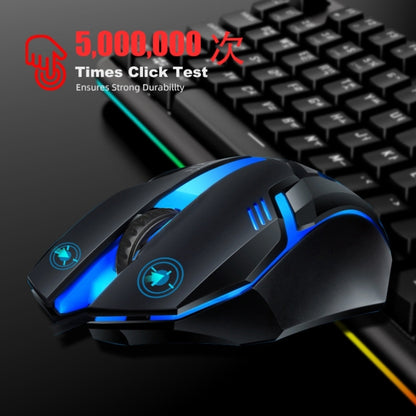 FOREV FV136 1000dpi Wired Gaming RGB Lighted Mouse (Black) - Wired Mice by buy2fix | Online Shopping UK | buy2fix