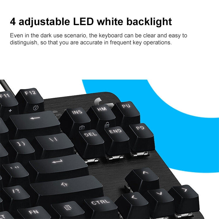 Logitech G412 TKL SE Wired Game 104-key Mechanical Silent Keyboard - Wired Keyboard by Logitech | Online Shopping UK | buy2fix