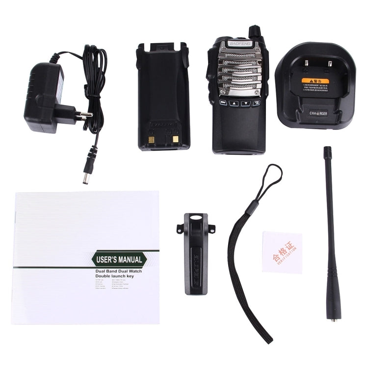 BAOFENG UV-8D Professional Dual Band Dual PTT Key Two-way Radio Walkie Talkie FM Transmitter - Consumer Electronics by BAOFENG | Online Shopping UK | buy2fix