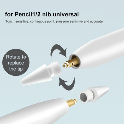 2 PCS Original Stylus Tip for Apple Pencil 1 / 2 - Apple Accessories by buy2fix | Online Shopping UK | buy2fix