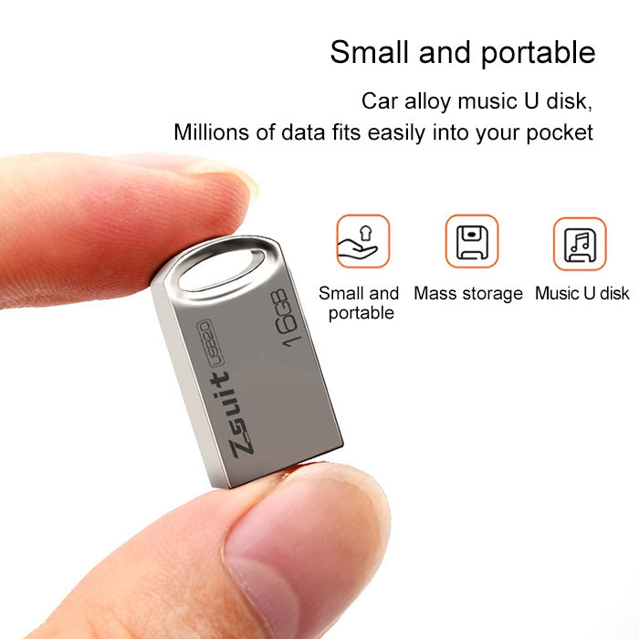 Zsuit 16GB USB 3.0 Mini Metal Ring Shape USB Flash Disk - USB Flash Drives by buy2fix | Online Shopping UK | buy2fix