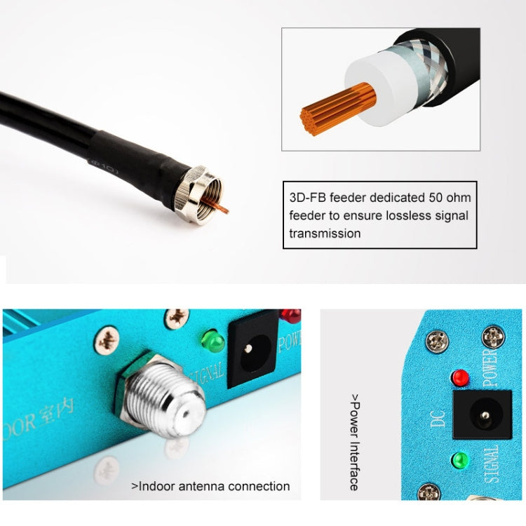 GSM 900MHz Phone Signal Repeater Booster Kit - Security by buy2fix | Online Shopping UK | buy2fix