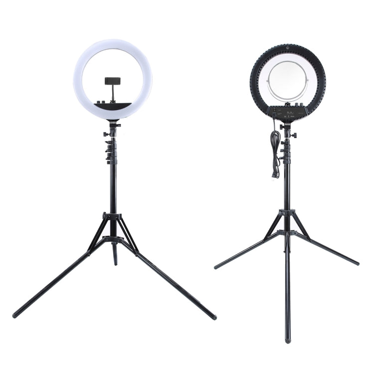 MANTOO RL-18 II 100-240V 55W 18 inch Two-color Dimmable Ring Fill Light with Tripod - Consumer Electronics by MANTOO | Online Shopping UK | buy2fix
