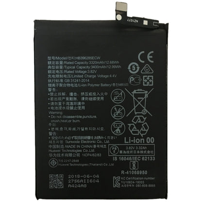 HB396285ECW Li-ion Polymer Battery for Huawei P20 / Honor 10 / Nova Lite 3 - For Huawei by buy2fix | Online Shopping UK | buy2fix