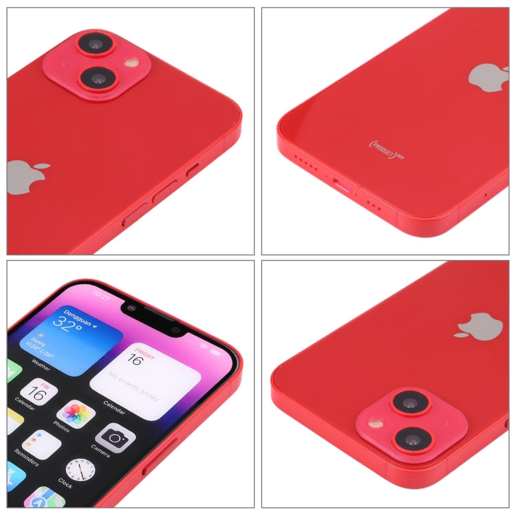 For iPhone 14 Plus Color Screen Non-Working Fake Dummy Display Model (Red) - For iPhone & iPad by buy2fix | Online Shopping UK | buy2fix