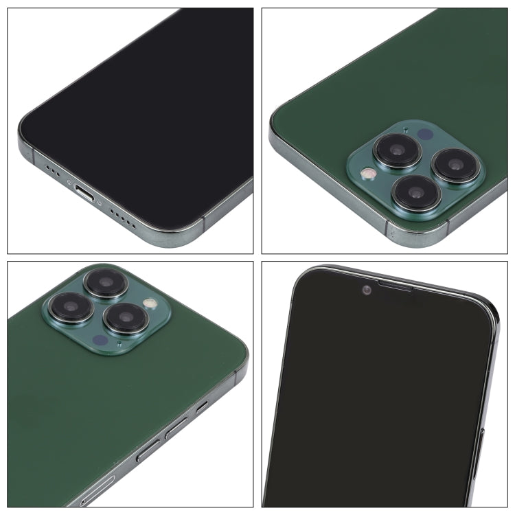 For iPhone 13 Pro Black Screen Non-Working Fake Dummy Display Model (Dark Green) - Mobile Accessories by buy2fix | Online Shopping UK | buy2fix