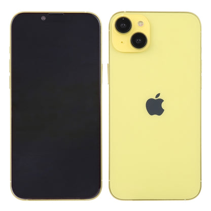 For iPhone 14 Black Screen Non-Working Fake Dummy Display Model(Yellow) - For iPhone & iPad by buy2fix | Online Shopping UK | buy2fix