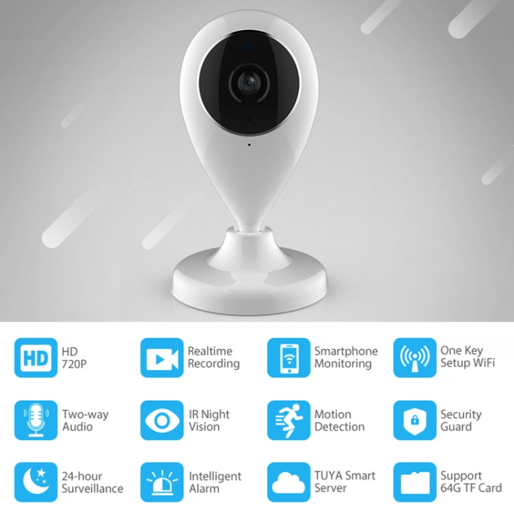 NEO NIP-55AI Indoor WiFi IP Camera, with IR Night Vision & Multi-angle Monitor & Mobile Phone Remote Control - Security by buy2fix | Online Shopping UK | buy2fix