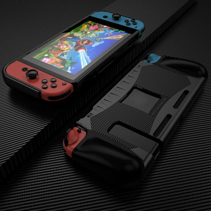 TPU Soft Protective Shell Drop Resistance for Nintendo Switch(Black) - Cases by buy2fix | Online Shopping UK | buy2fix