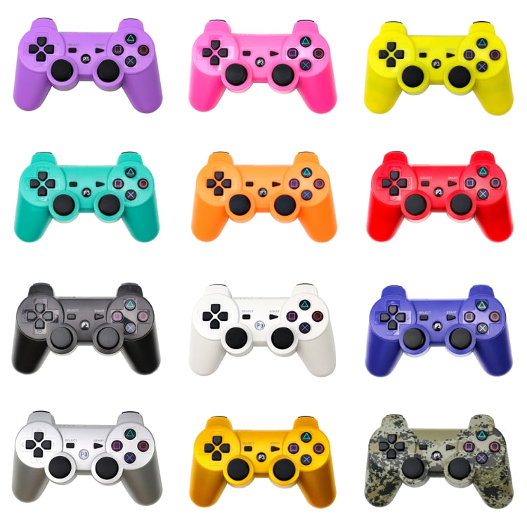 Snowflake Button Wireless Bluetooth Camouflage Gamepad Game Controller for PS3 - Gamepads by buy2fix | Online Shopping UK | buy2fix