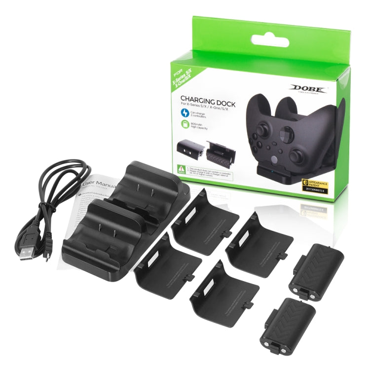 DOBE TYX-532X Charging Dock Dual Charging Station With Battery For Xbox Series - Charger & Power by DOBE | Online Shopping UK | buy2fix